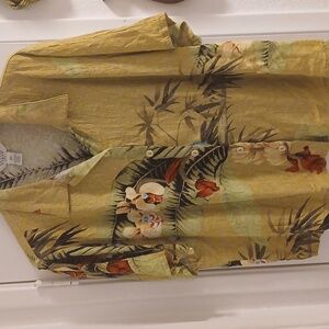 OUTFIT WOMAN JPR Tropical Green Floral Women's  Shirt 2X